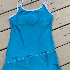 Blue Pleated Tennis Dress UNWORN